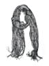 Unbranded Gray Silver Scarf One size - photo 1
