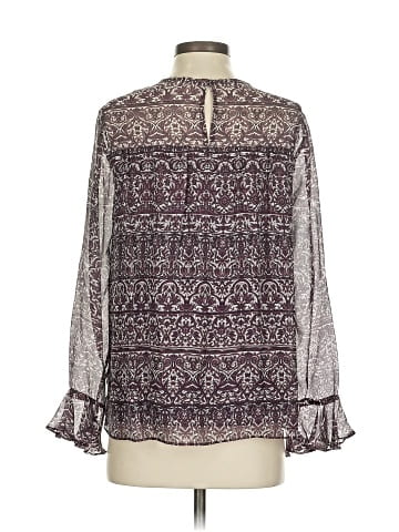 Shoshanna 3/4 Sleeve Silk Top (view 2)