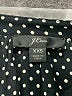 J.Crew 100% Viscose Polka Dots Black 3/4 Sleeve Blouse Size XXS - photo 7