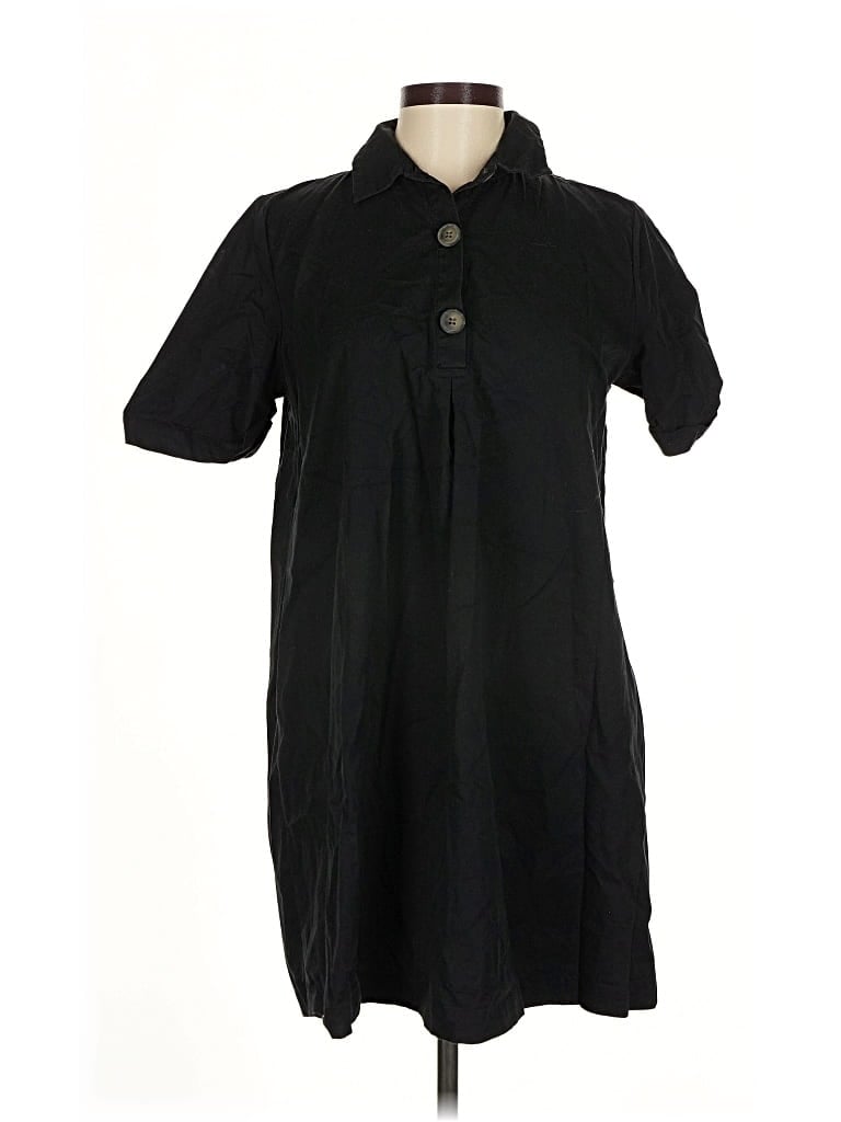 Pre-owned Who What Wear Casual Dress In Black