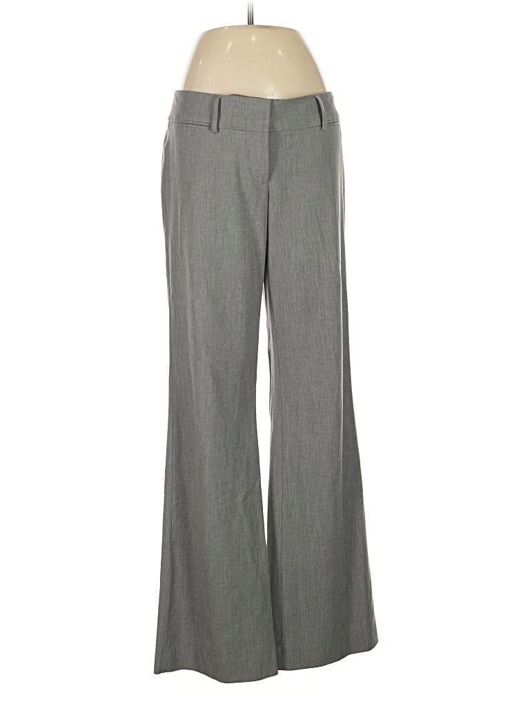 Pre-owned Ann Taylor Loft Dress Pants In Gray