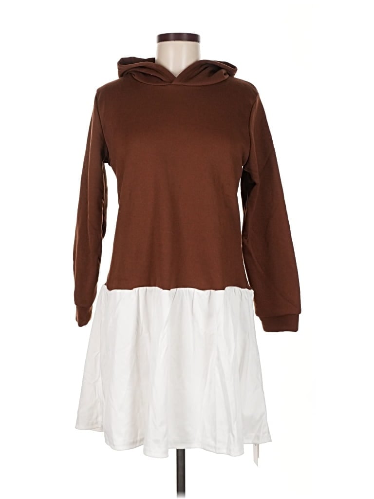 Assorted Brands Casual Dress In Brown