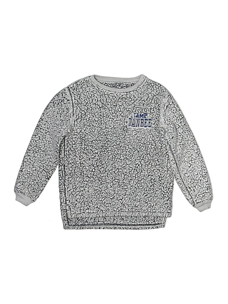 Pre-owned Boxercraft Kids' Pullover Sweater In Silver