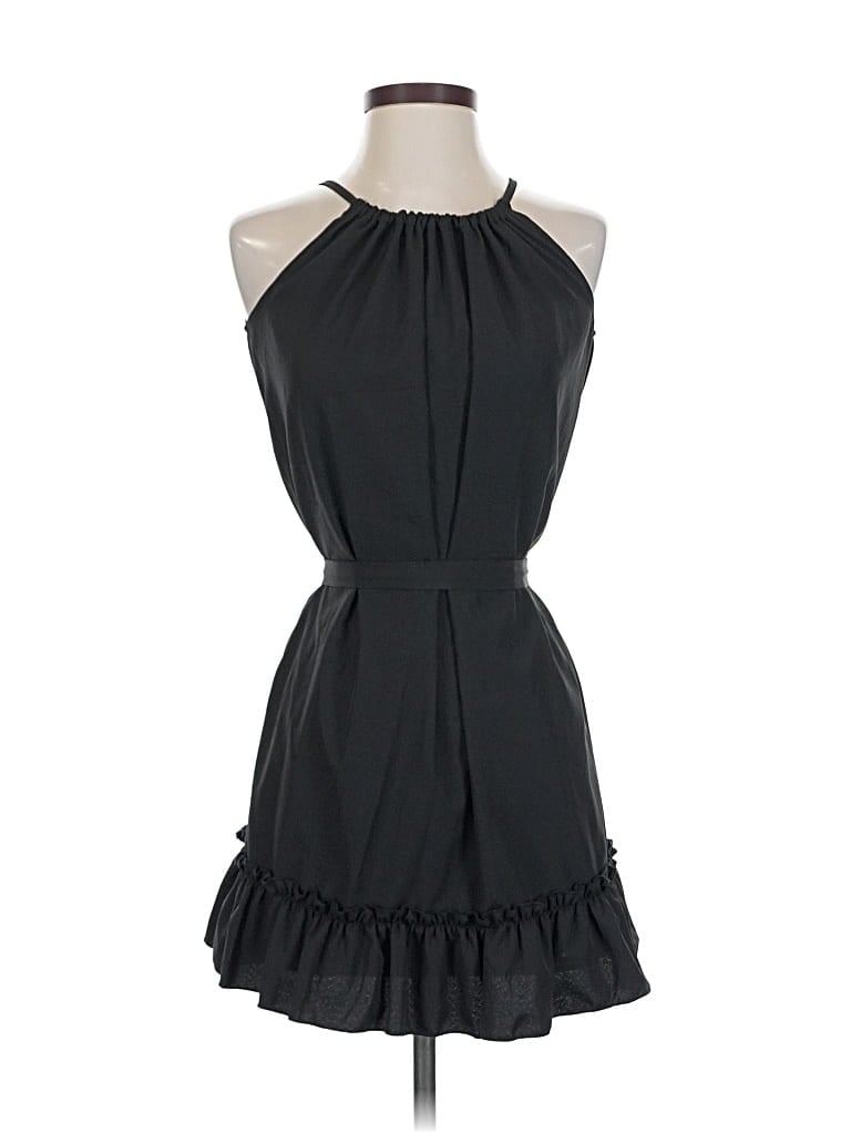 Pre-owned Assorted Brands Cocktail Dress In Black