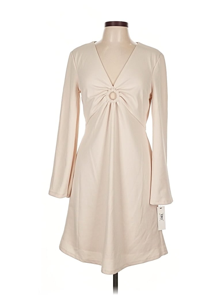 Pre-owned Donna Morgan Casual Dress In Brown