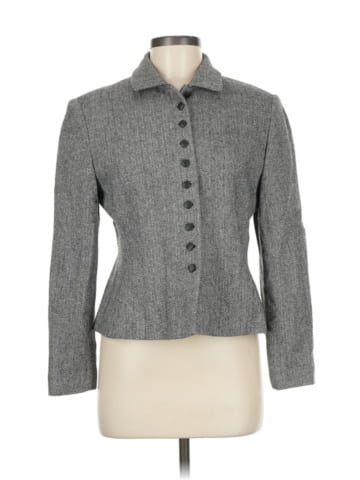 Larry Levine Wool Blazer (view 1)