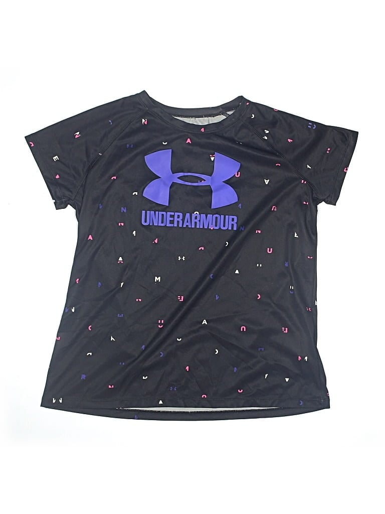 Pre-owned Under Armour Kids' Active T-shirt In Black