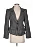 Nanette Lepore Houndstooth Gray Blazer Size 4 - photo 1