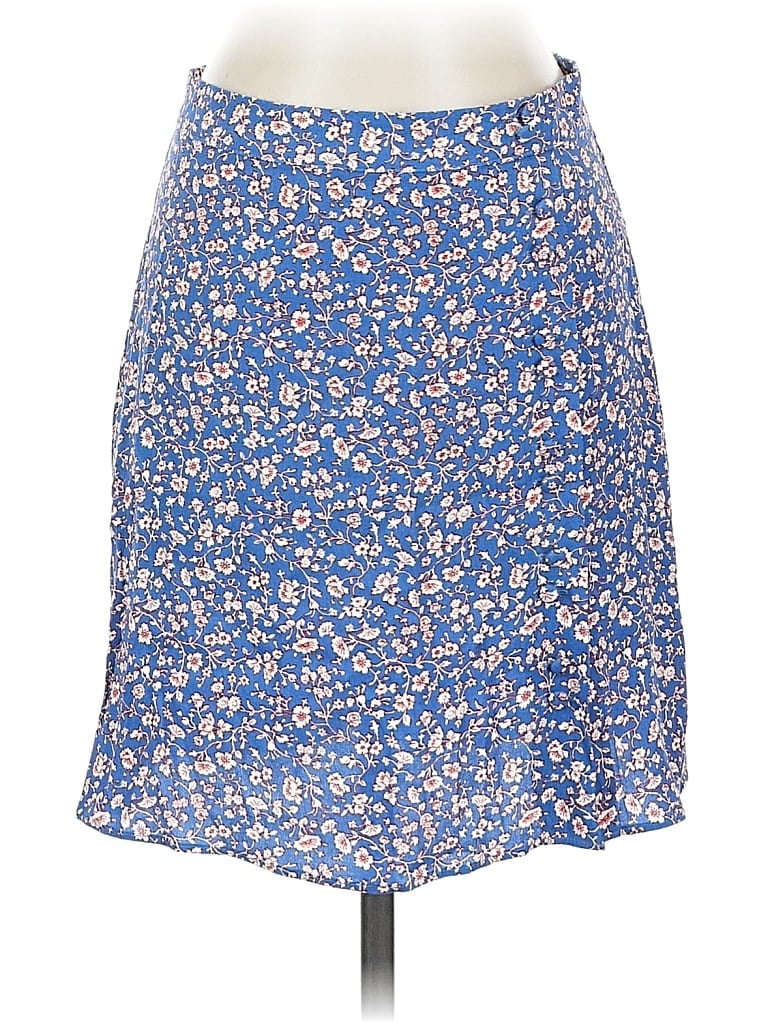 Madewell Casual Skirt In Blue