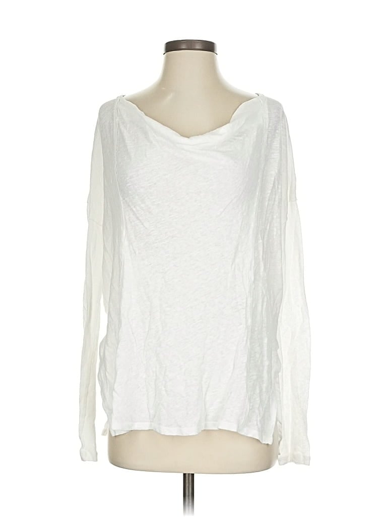 Pre-owned We The Free Long Sleeve T-shirt In White