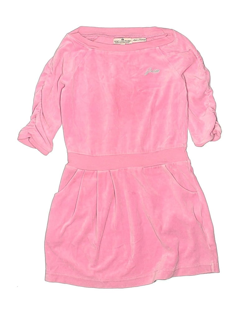 Pre-owned Juicy Couture Kids' Dress In Pink