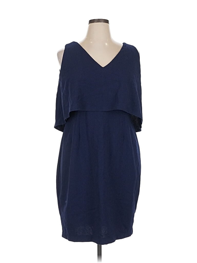 Pre-owned Asos Design Casual Dress In Blue