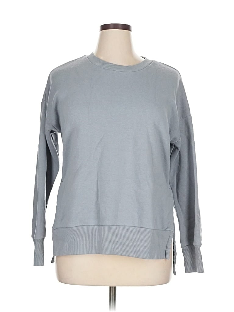 Pre-owned 90 Degree By Reflex Sweatshirt In Gray
