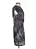 Ali Ro 100% Polyester Graphic Gray Cocktail Dress Size 4 - photo 4