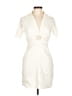Zara 100% Polyester Ivory Cocktail Dress Size L - photo 1