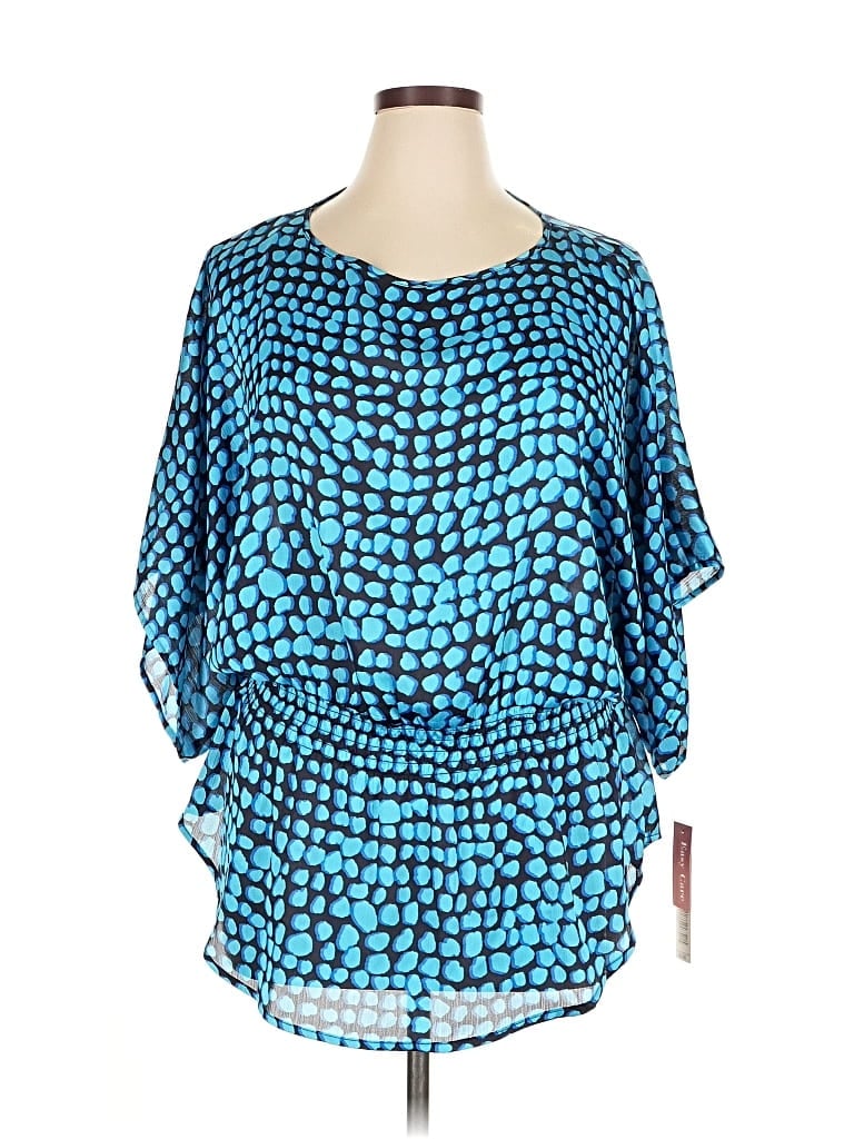 Rafaella 3/4 Sleeve Blouse In Multi