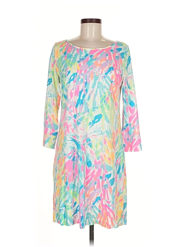 Pre-owned Lilly Pulitzer Casual Dress In White
