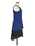 BCBGMAXAZRIA 100% Polyester Color Block Blue Cocktail Dress Size 8 - photo 4
