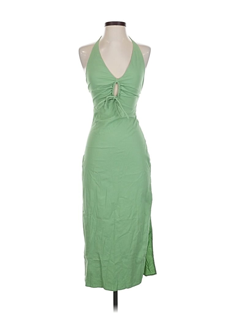 Pre-owned Abercrombie & Fitch Cocktail Dress In Green