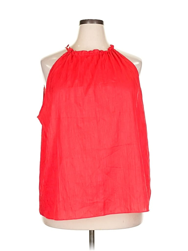 Gap Sleeveless Blouse In Red