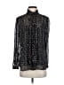 J.Crew 100% Polyester Black Long Sleeve Blouse Size XS - photo 1