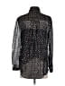 J.Crew 100% Polyester Black Long Sleeve Blouse Size XS - photo 2