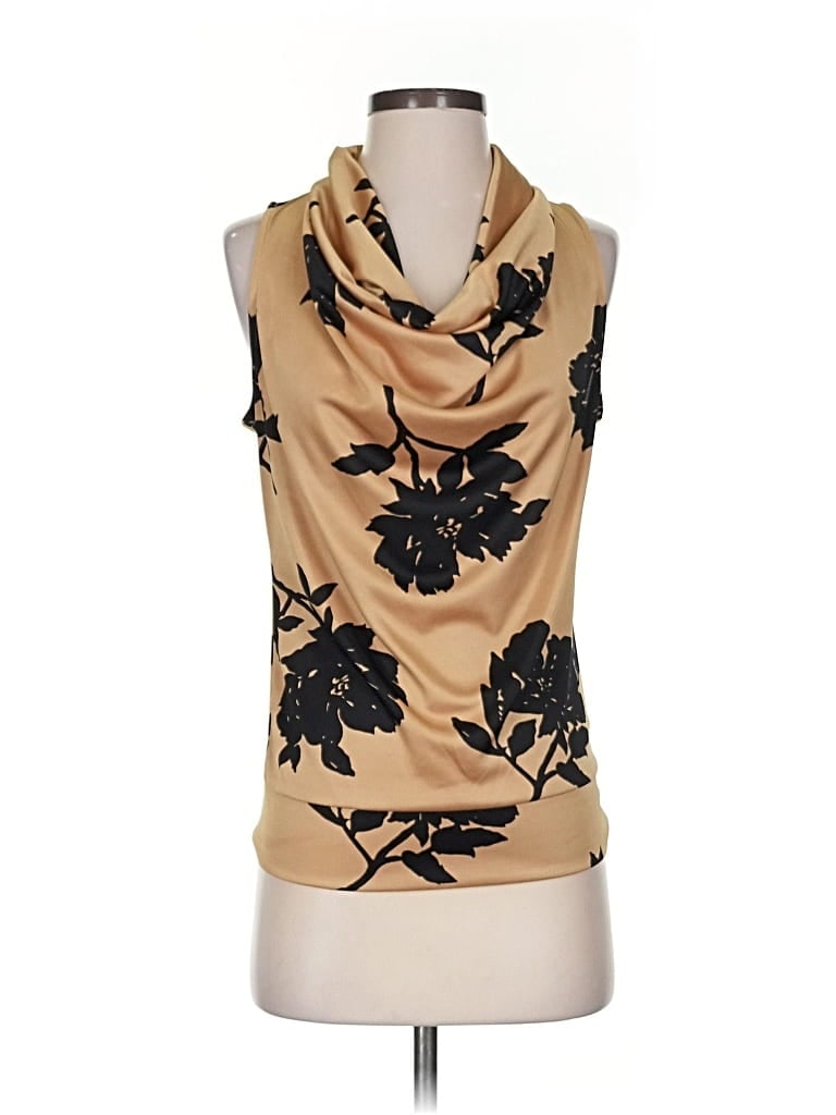 Pre-owned Michael Michael Kors Sleeveless Blouse In Brown