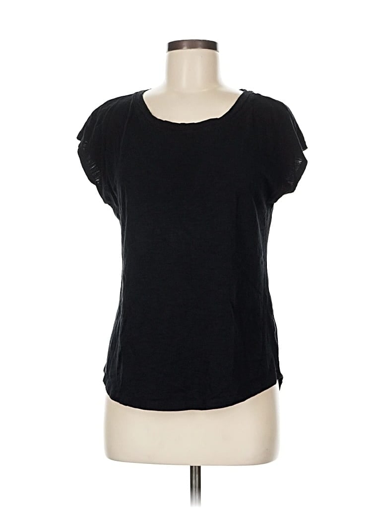 Pre-owned Talbots Short Sleeve T-shirt In Black