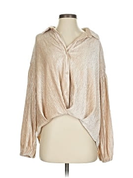 Skies Are Blue Long Sleeve Blouse