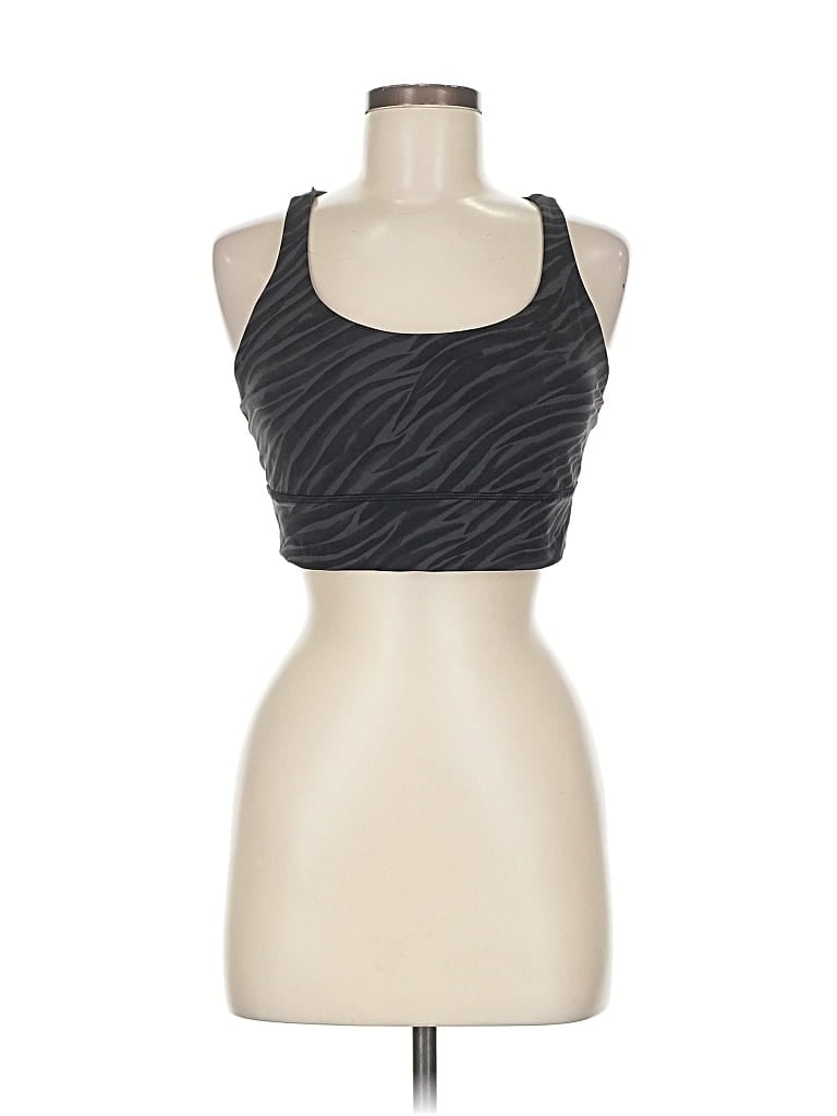 Pre-owned Lululemon Athletica Sports Bra In Gray