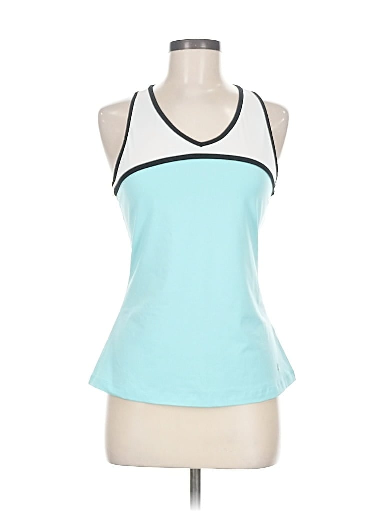 Pre-owned Fila Active Tank Top In Blue
