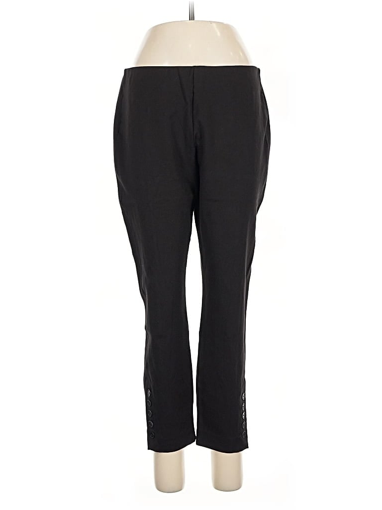 Pre-owned Simply Vera Vera Wang Active Pants In Black