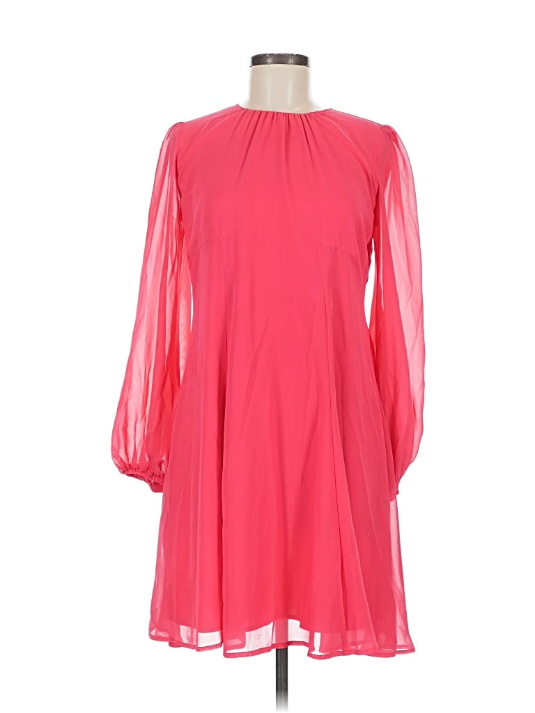 Pre-owned Eva Mendes By New York & Company Cocktail Dress In Pink