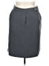 Merona Solid Gray Formal Skirt Size 14 - photo 1