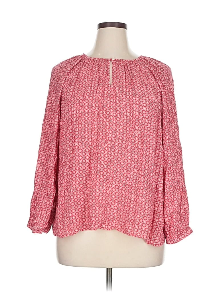 Pre-owned Old Navy 3/4 Sleeve Blouse In Pink