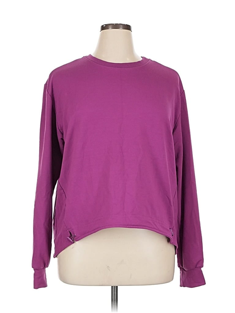 Pre-owned Sincerely Jules Sweatshirt In Purple