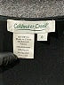 Coldwater Creek Solid Black Cocktail Dress Size 8 - photo 7