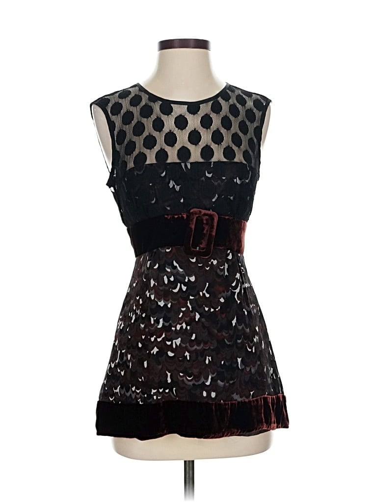 Pre-owned Nanette Lepore Cocktail Dress In Black