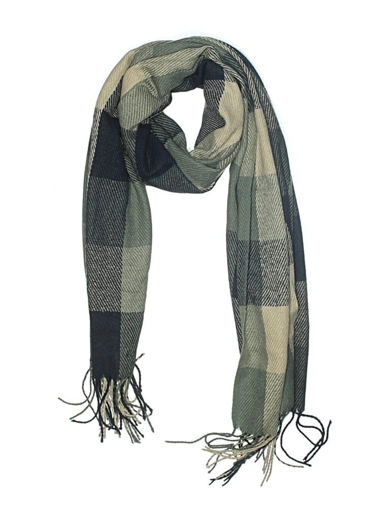 Pre-owned Unbranded Scarf In Green