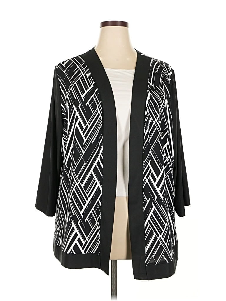 Pre-owned Slinky Brand Kimono In Black