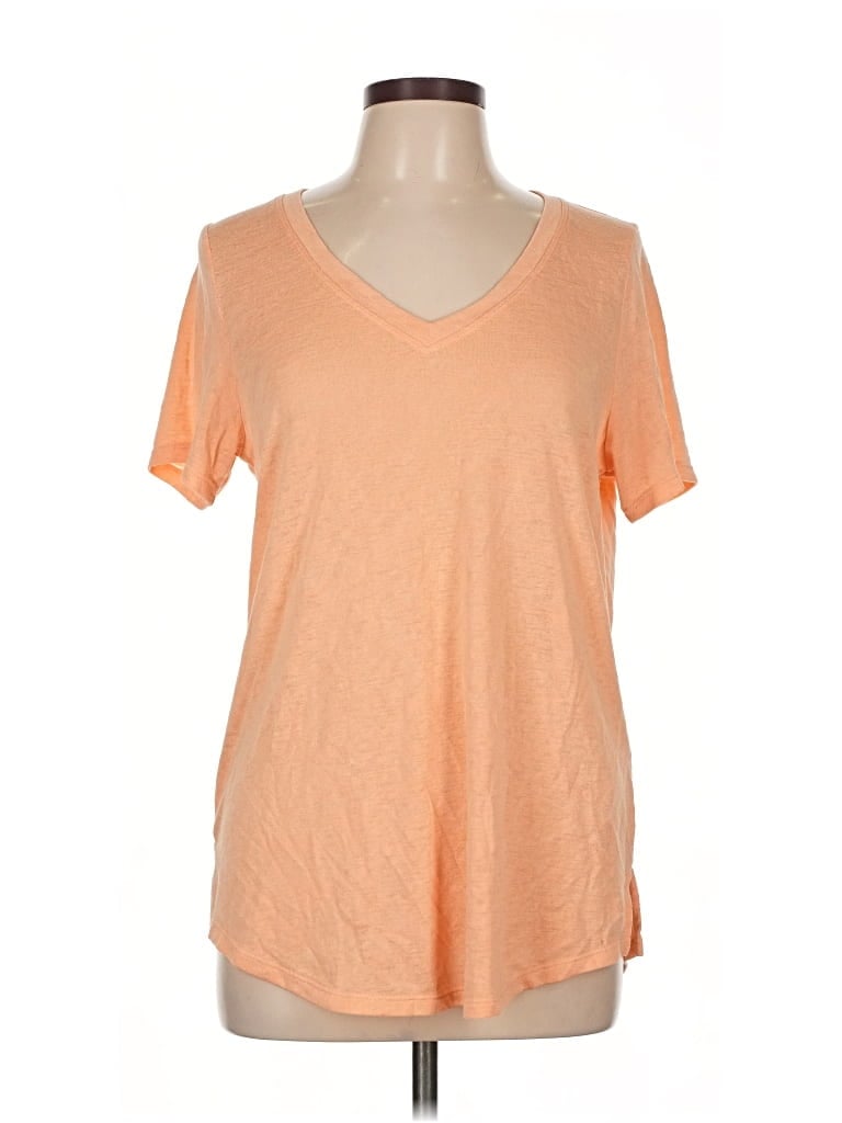 Pre-owned Athleta Short Sleeve T-shirt In Orange