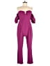Express Solid Purple Jumpsuit Size 8 - photo 1