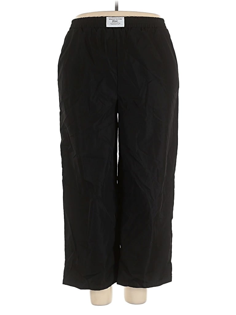 Pre-owned Shein Curve Casual Pants In Black