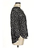 MICHAEL Michael Kors Animal Print Black 3/4 Sleeve Blouse Size M - photo 4