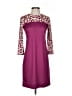 Assorted Brands 100% Polyester Animal Print Burgundy Casual Dress Size XS - photo 1