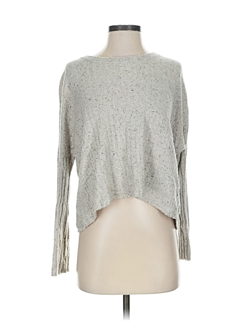 Pre-owned Madewell Pullover Sweater In Gray