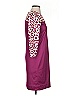 Assorted Brands 100% Polyester Animal Print Burgundy Casual Dress Size XS - photo 4