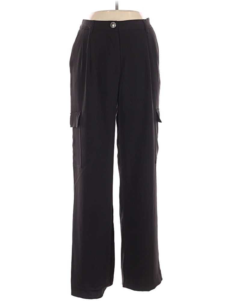 Pre-owned Nicole Miller Dress Pants In Black