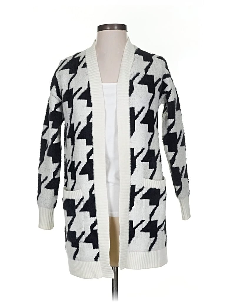 Pre-owned Banana Republic Cardigan Sweater In White