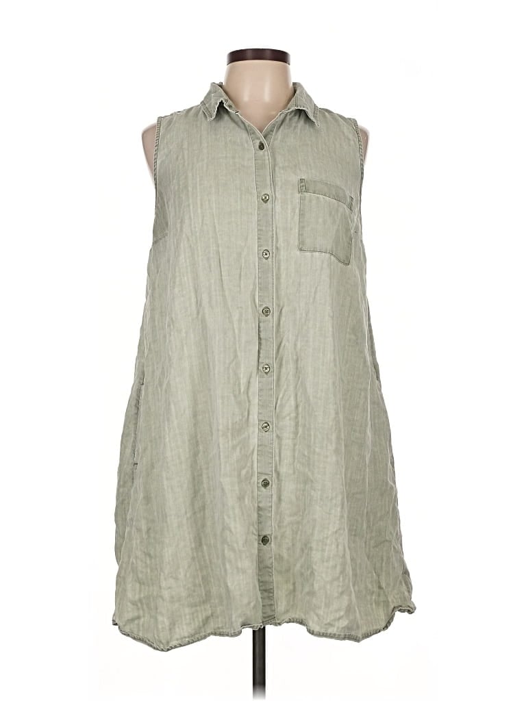 Pre-owned Old Navy Casual Dress In Gray